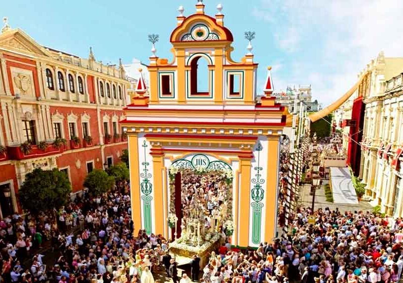 Recreación de la portada más próxima a la calle Sierpes, inspirada en la capilla de Los Marineros de la hermandad de la Esperanza de Triana. - Ayuntamiento de Sevilla
