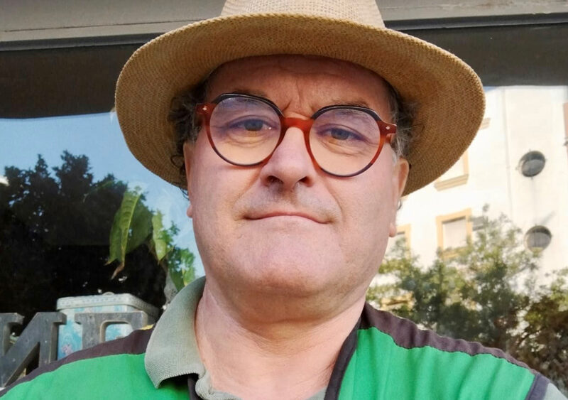 Antonio Mena, vendedor de la ONCE en Sevilla. - ONCE