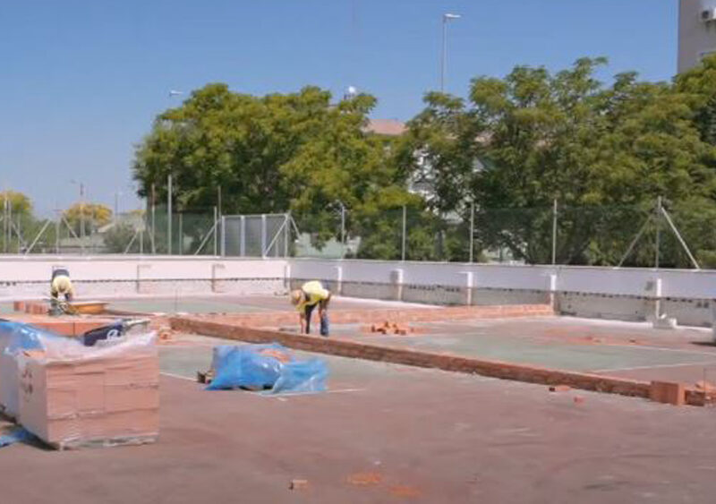 Reforma del Centro Deportivo Ontur del Parque Alcosa. - Ayuntamiento de Sevilla