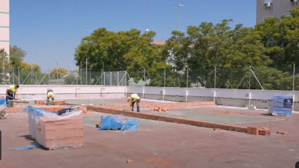 Reforma del Centro Deportivo Ontur del Parque Alcosa. - Ayuntamiento de Sevilla