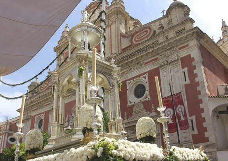 Procesión del Corpus Christi. - Hermandad de San Isidoro (Sevilla)