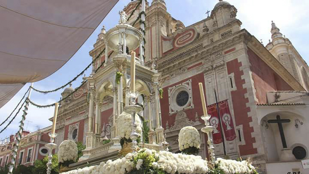 Procesión del Corpus Christi. - Hermandad de San Isidoro (Sevilla)