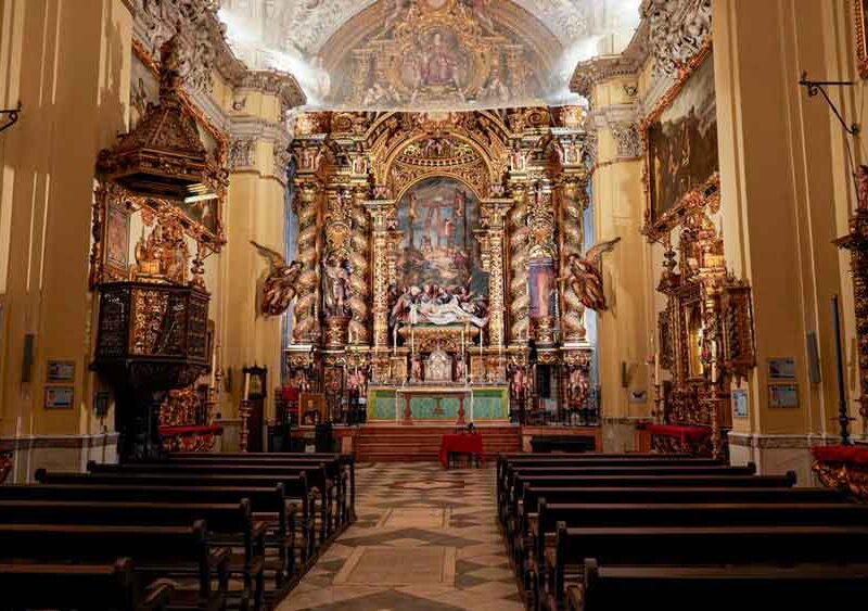 Imagen del interior de la iglesia del Hospital de la Caridad. - Francisco J. Olmo / Europa Press