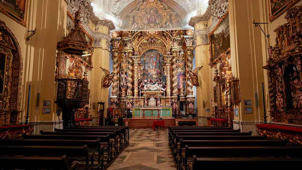 Imagen del interior de la iglesia del Hospital de la Caridad. - Francisco J. Olmo / Europa Press