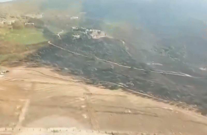 Incendio extinguido en Burguillos. - Plan Infoca