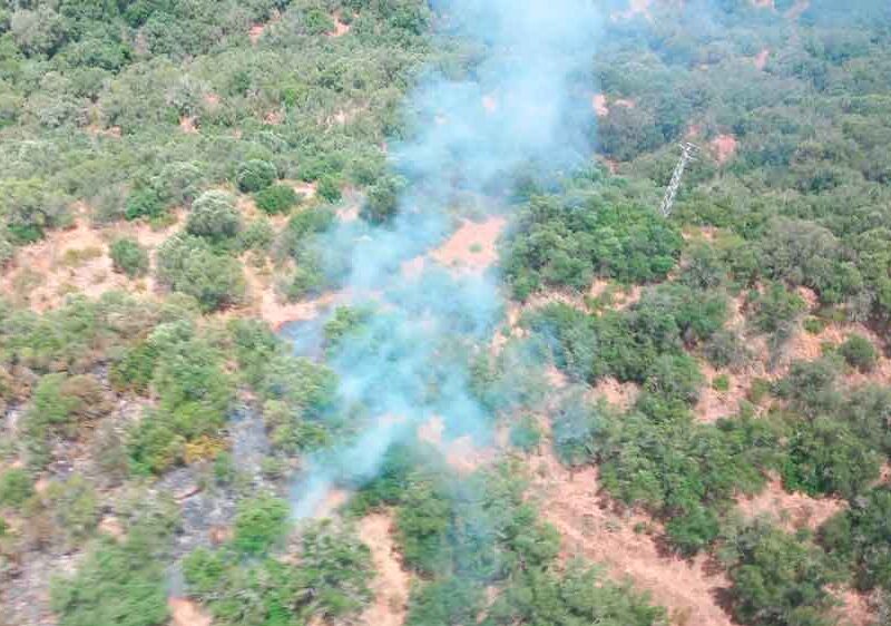Incendio en Lora del Río. - Plan INFOCA