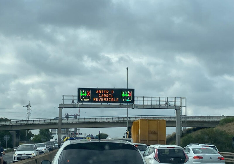 Retenciones de tráfico en el Puente del Centenario. - SA