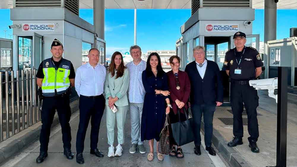 Imagen de la delegación de eurodiputados que ha visitado Andalucía en el mes de mayo / SA