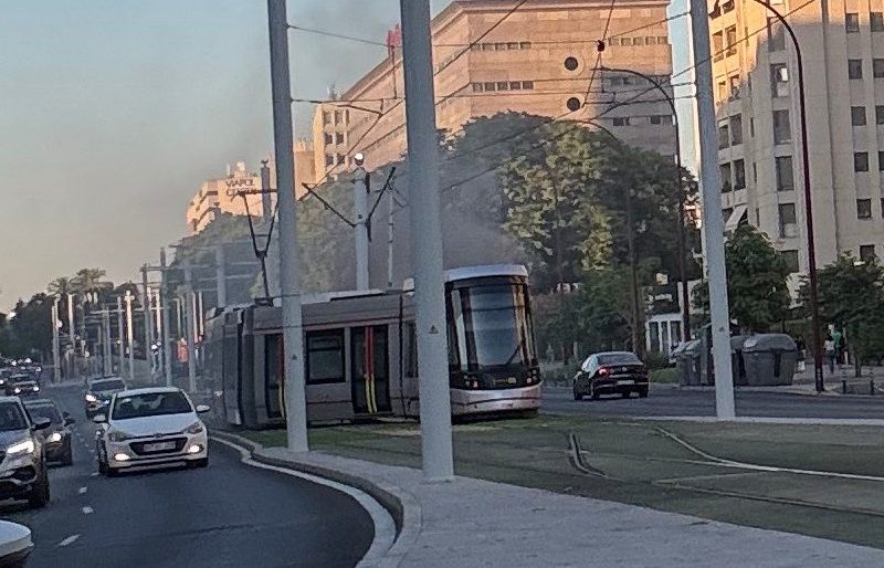 Accidente del Metrocentro en la Avenida San Francisco Javier - Raúl Barneto