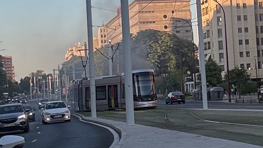 Accidente del Metrocentro en la Avenida San Francisco Javier - Raúl Barneto