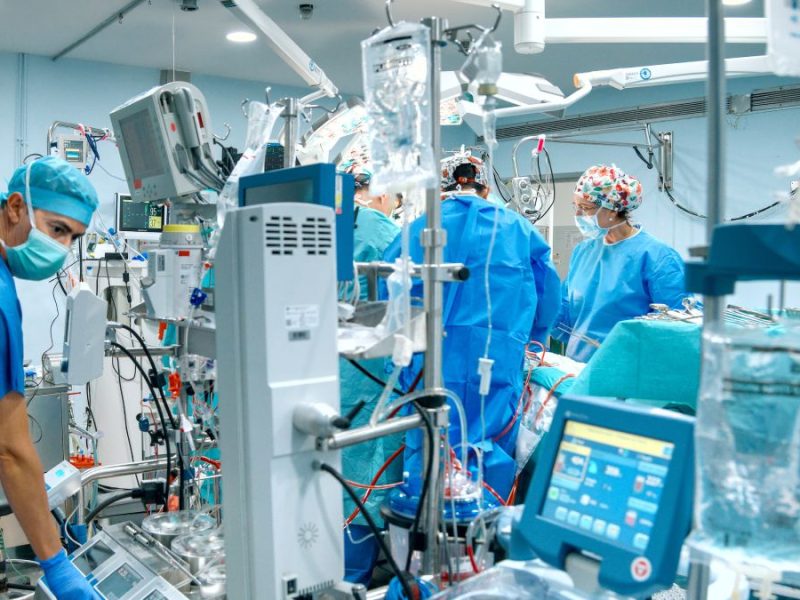 Quirófano del Hospital Virgen del Rocío