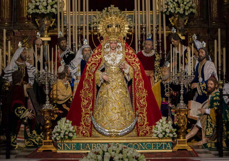 Besamanos de la Virgen del Rocío, en 2018. - Hermandad de La Redención