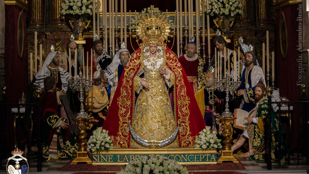 Besamanos de la Virgen del Rocío, en 2018. - Hermandad de La Redención