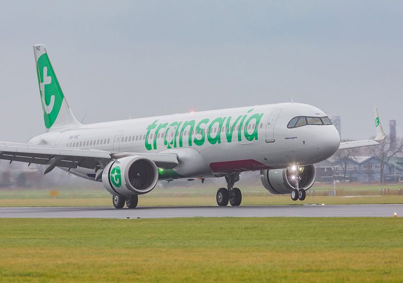 Avión de Transavia.