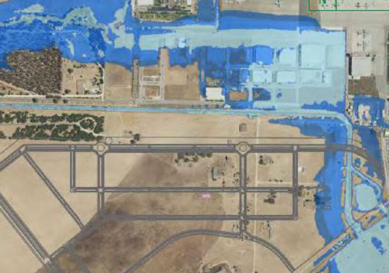 Zonas de posibles inundaciones en Santa Bárbara. - Ecologistas en Acción