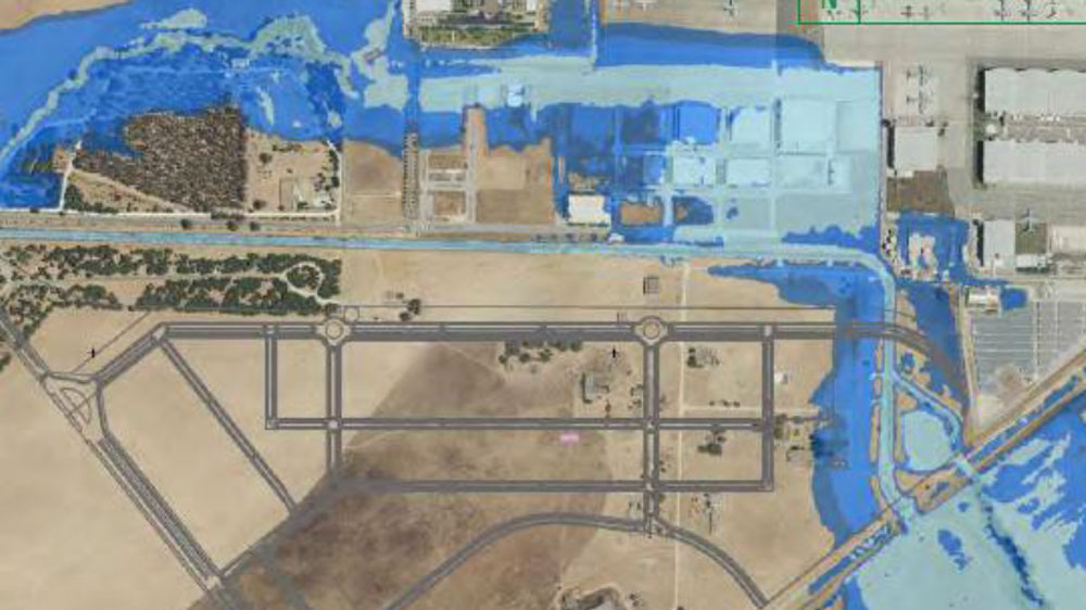 Zonas de posibles inundaciones en Santa Bárbara. - Ecologistas en Acción