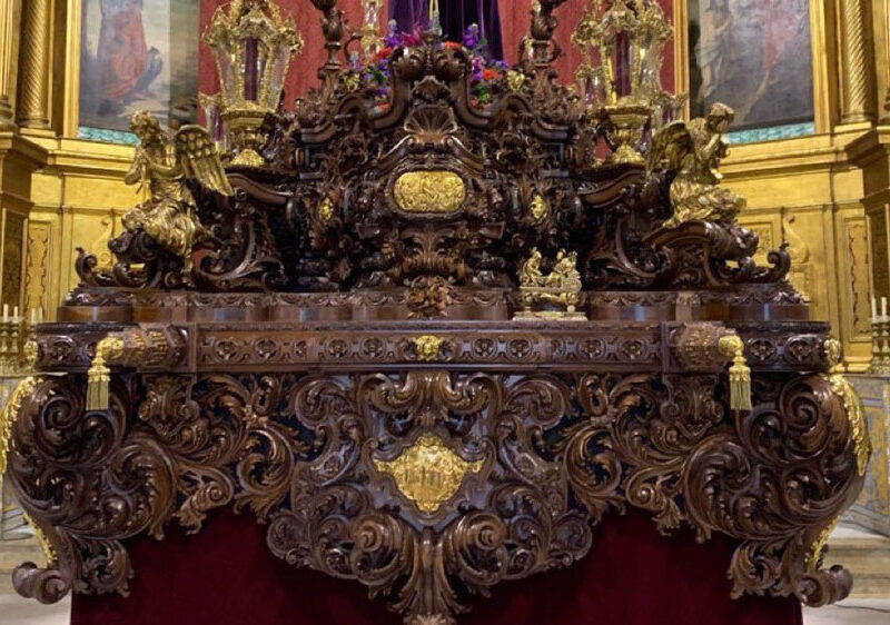 Paso del Señor de la Humildad, de la Hermandad del Cerro del Águila.