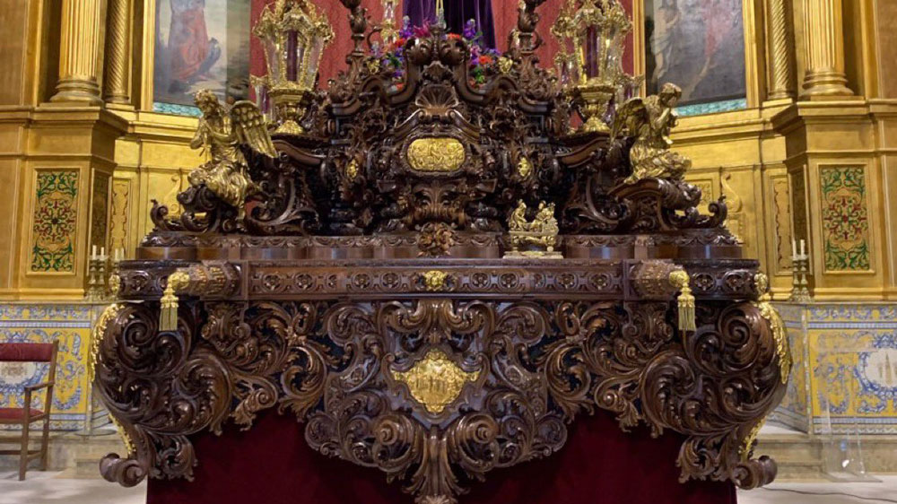 Paso del Señor de la Humildad, de la Hermandad del Cerro del Águila.