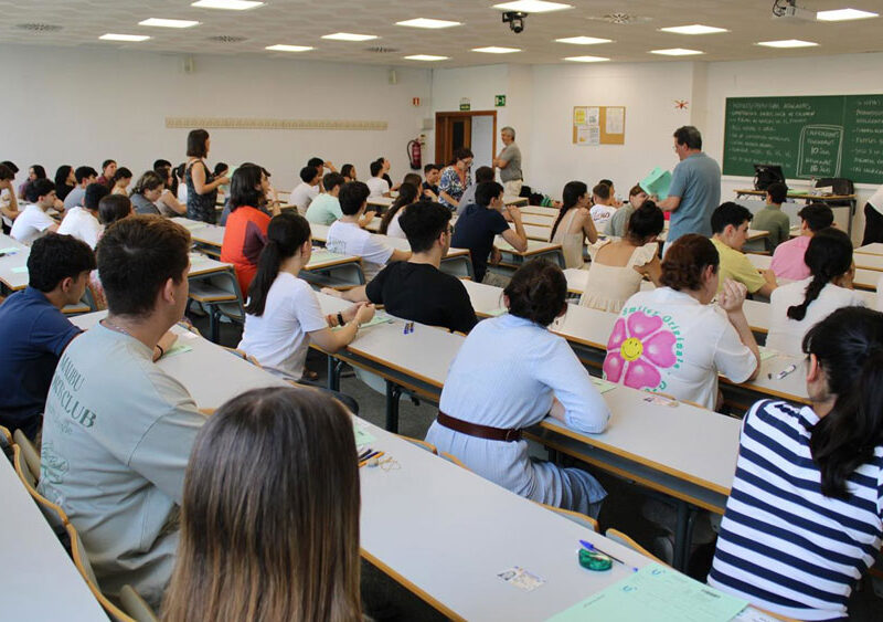 Primera jornada de la PAU extraordinaria en la Universidad de Sevilla. - Universidad de Sevilla