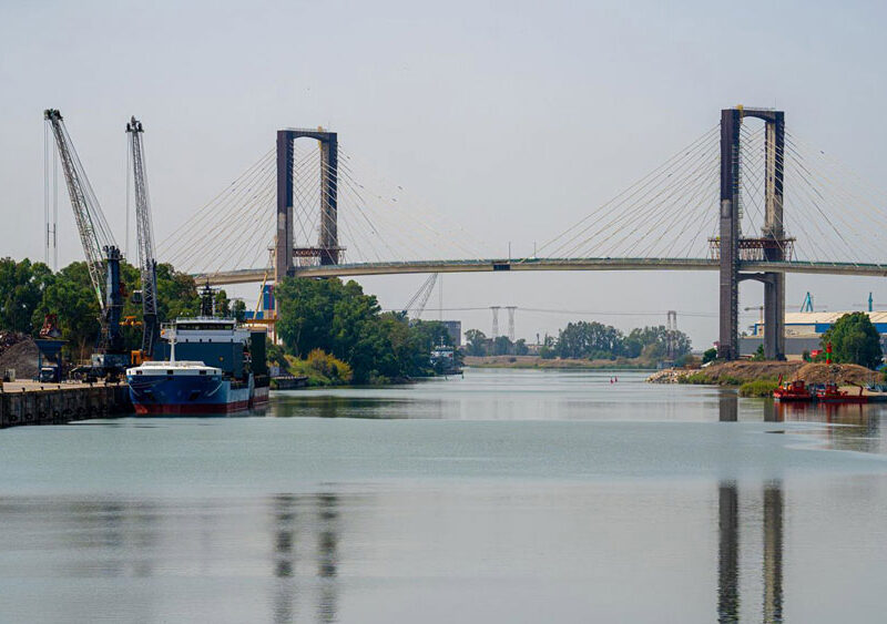 Vistas del puente del Centenario. - Eduardo Briones / Europa Press