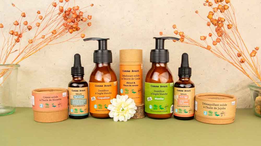 Productos de cosmética artesanal