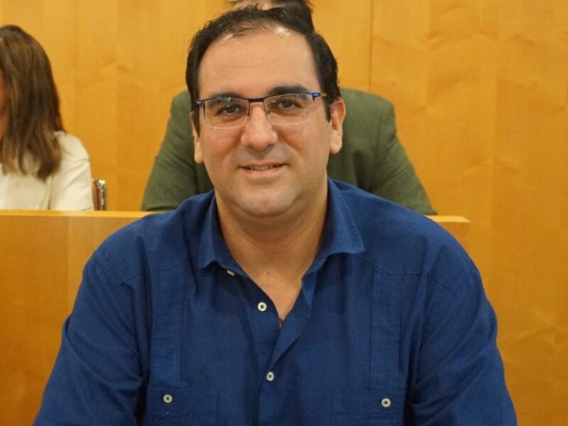 El portavoz del PP en la Diputación, Martín Torres