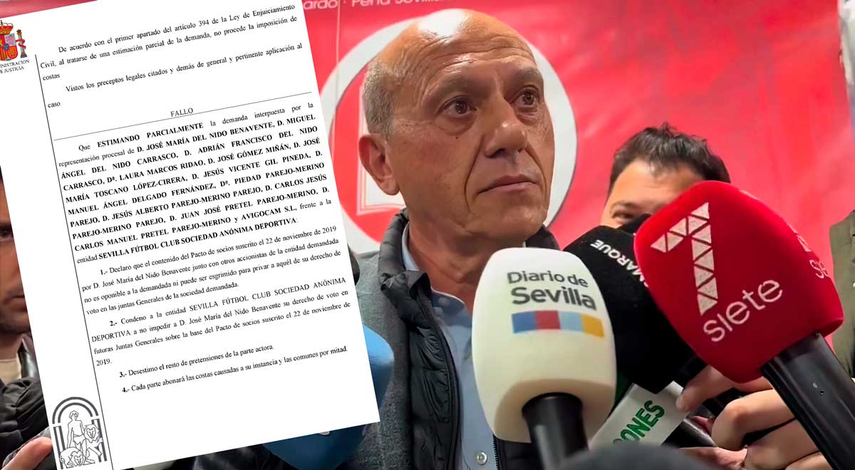 Del Nido Benavente recupera su derecho de voto en el Sevilla FC