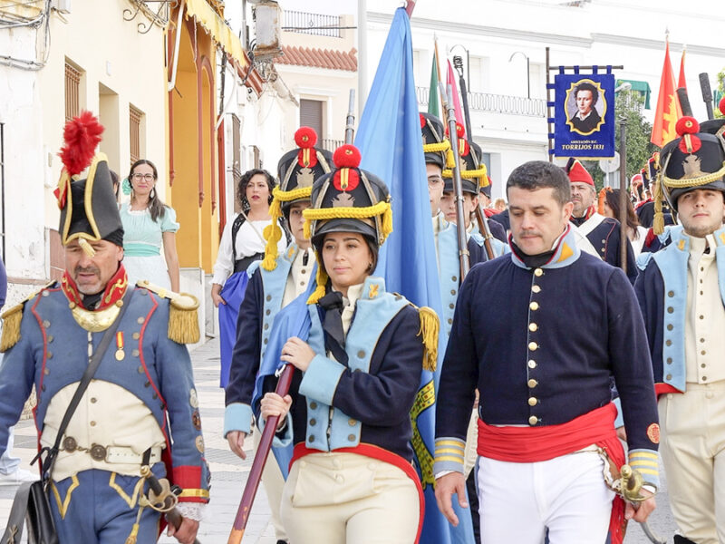 Recreación histórica del levantamiento de Riego en Las Cabezas de San Juan - Coral Gata
