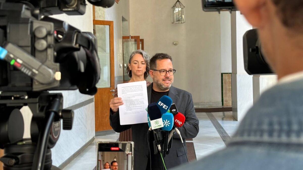 El portavoz de Adelante Andalucía, José Ignacio García