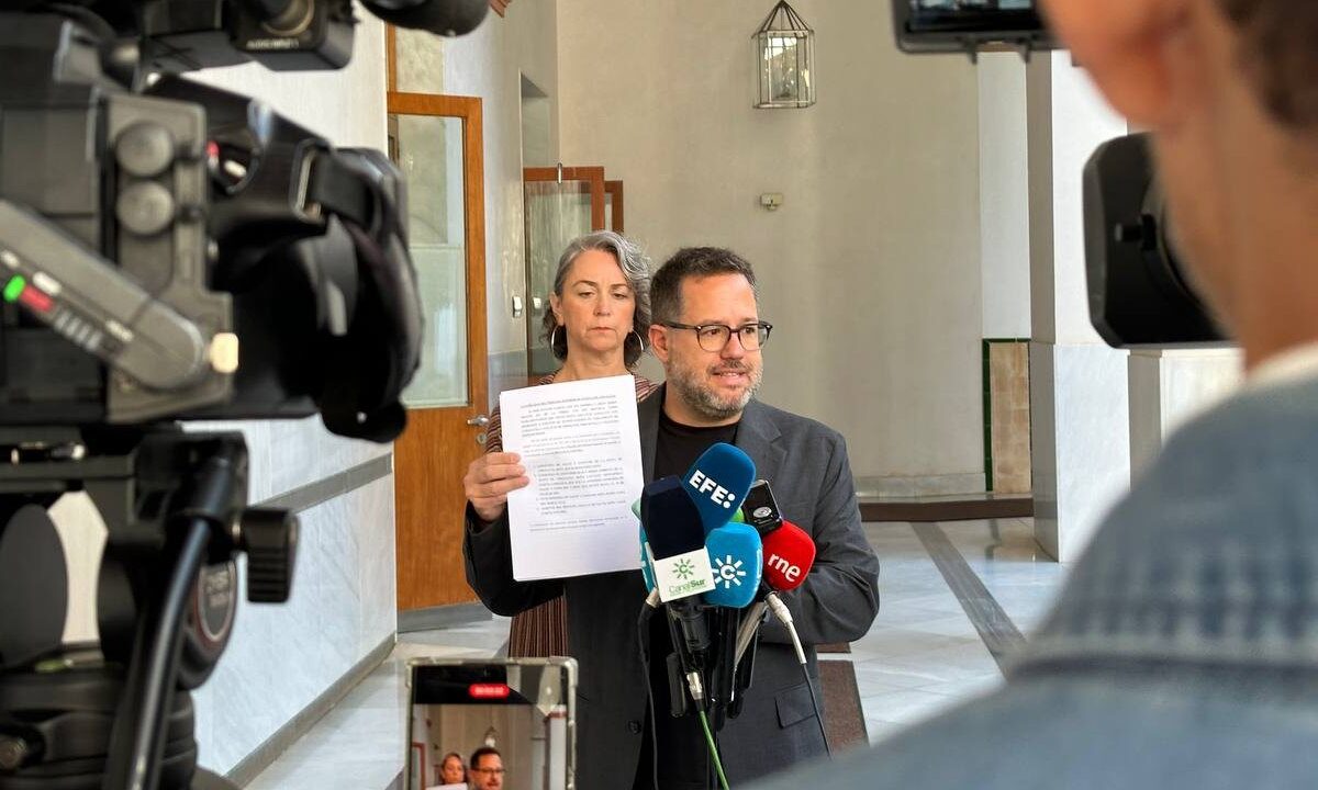 El portavoz de Adelante Andalucía, José Ignacio García