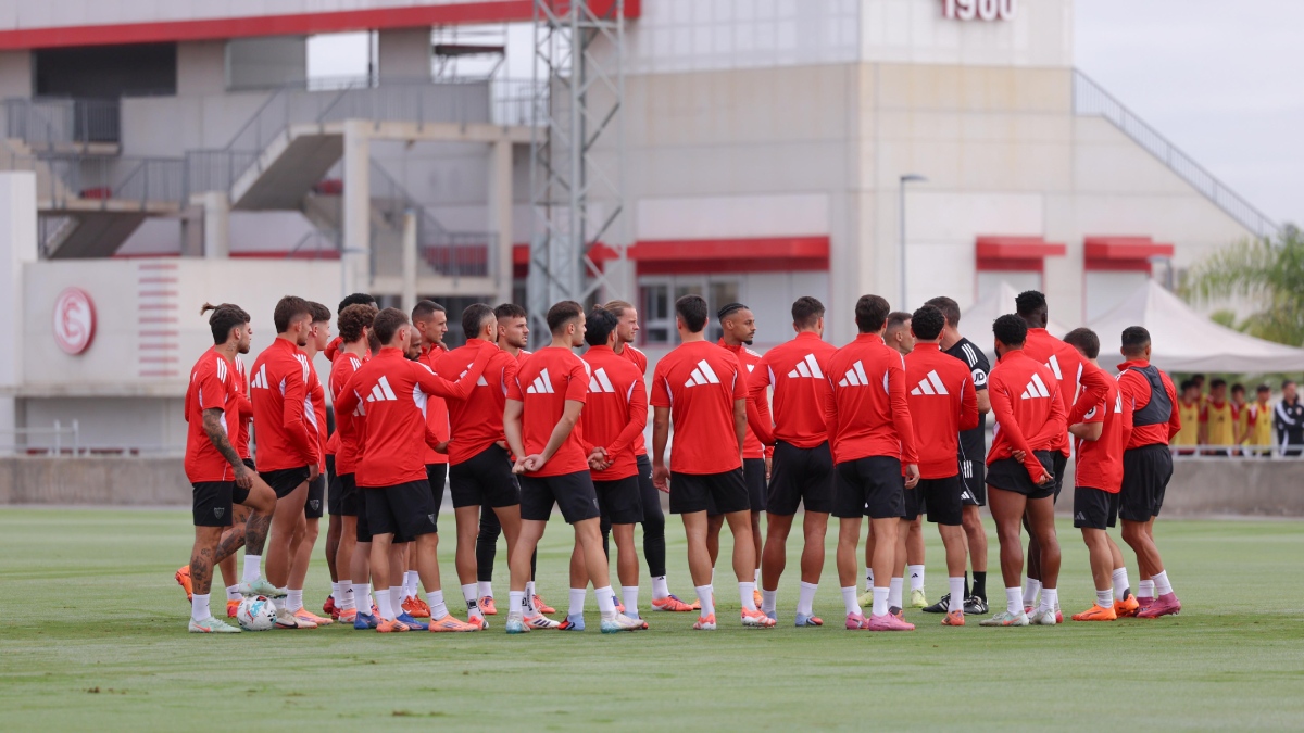 Entrenamiento previo al choque ante la Real Sociedad - Lorena Martín