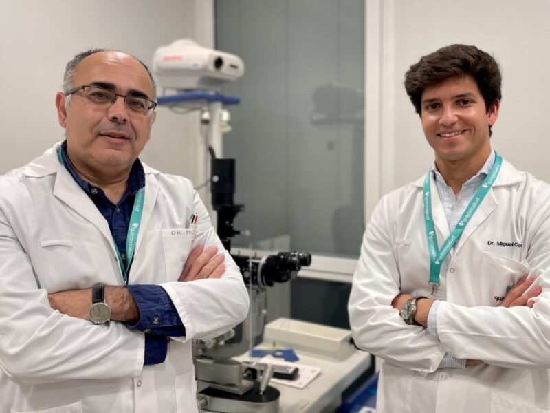 Los dr. Antonio Uceda y Miguel Contreras