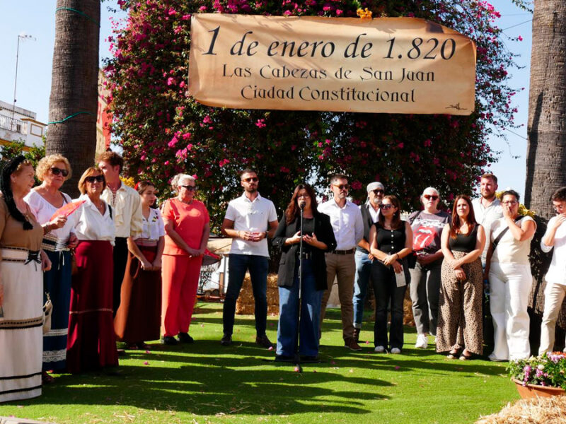 Jornada inaugural de la Recreación Histórica del Pronunciamiento de Riego. en Las Cabezas de San Juan / Ayuntamiento de Las Cabezas