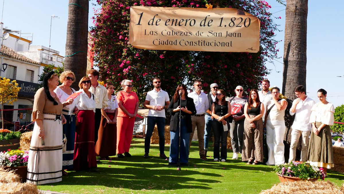 Jornada inaugural de la Recreación Histórica del Pronunciamiento de Riego. en Las Cabezas de San Juan / Ayuntamiento de Las Cabezas