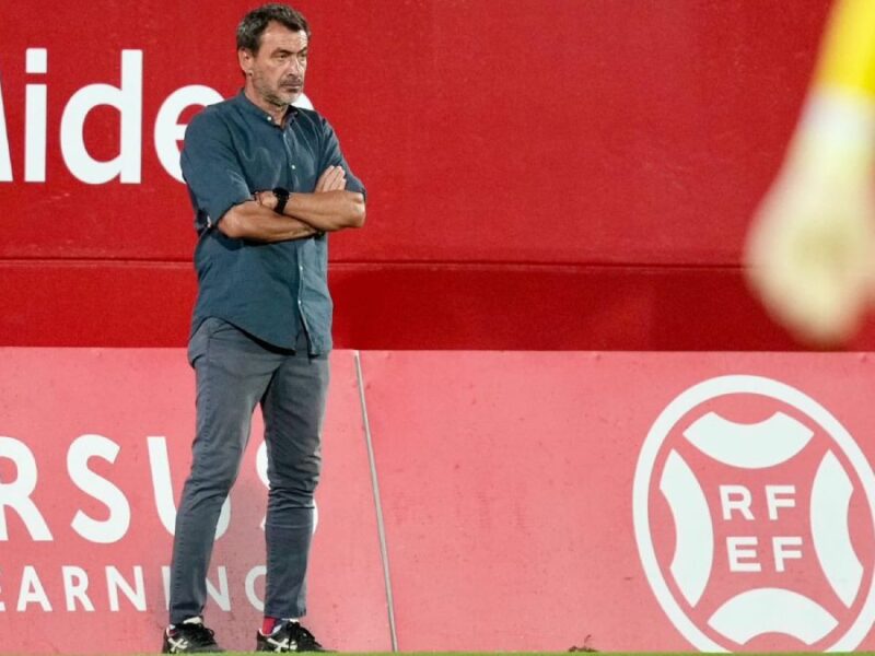Jesús Galván durante un partido del Sevilla Atlético