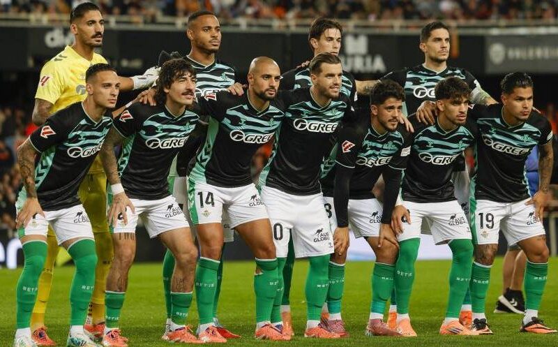 Alineación del Real Betis vs Valencia - Laliga