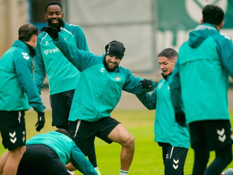 Entrenamiento del Real Betis