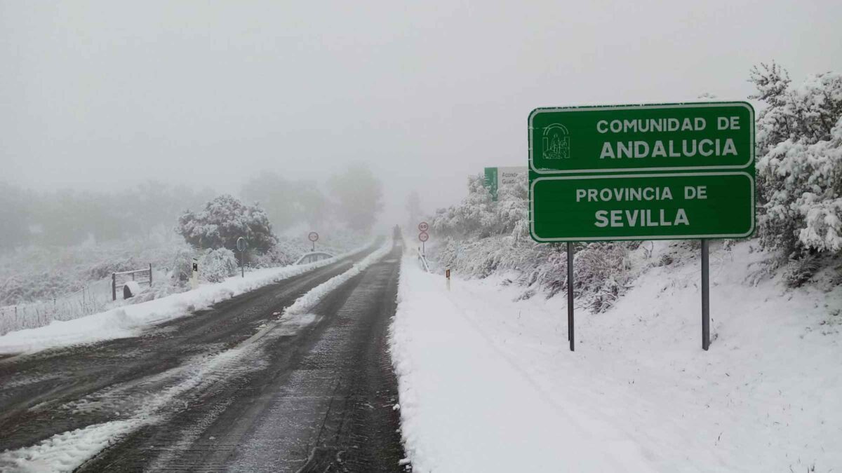 ¿Nevará en Sevilla el sábado?: la cota de nieve estará entre los 800 y 900 metros