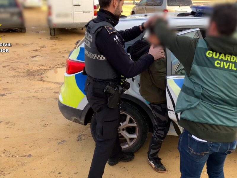 Detenido en Villanueva del Ariscal - Guardia Civil