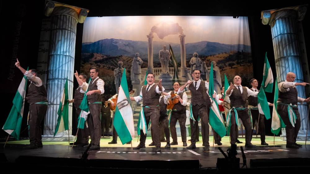 La comparsa «El Patriota» logra el tercer premio en el COAC 2026