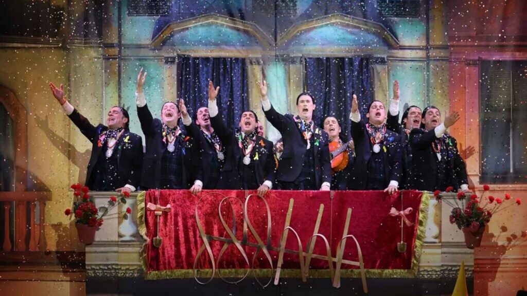 Esta es la primera actuación en Sevilla capital de la chirigota del Bizcocho en solitario tras ganar el COAC 2026 shhhh